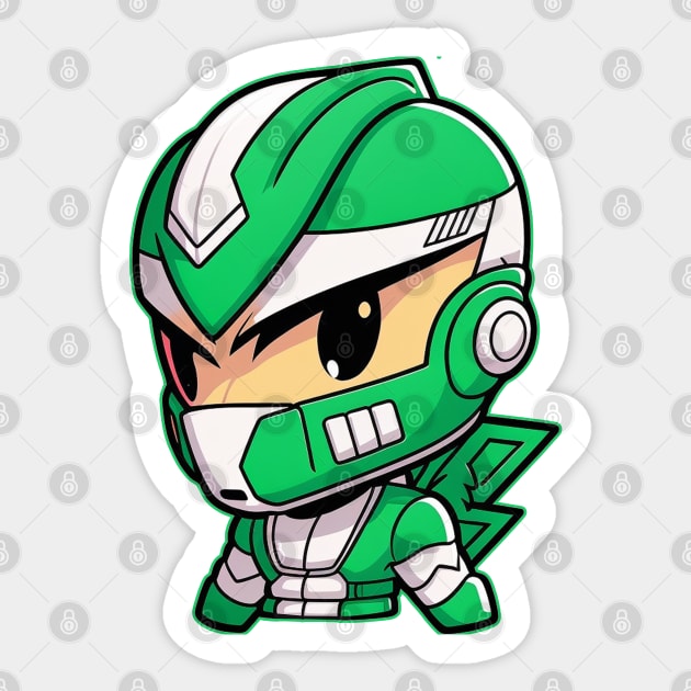 Mega Ranger Sticker by Dandzo